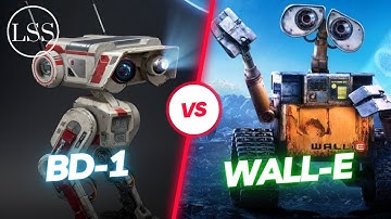 The Cute Factor: BD-1 vs. WALL-E. Who have your heart?