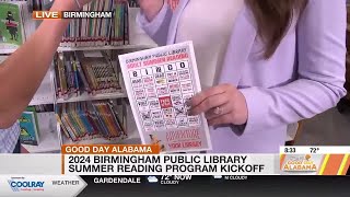 2024 Birmingham Public Library Summer Reading Program kickoff