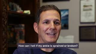 How Can I Tell If My Ankle Is Sprained Or Broken?