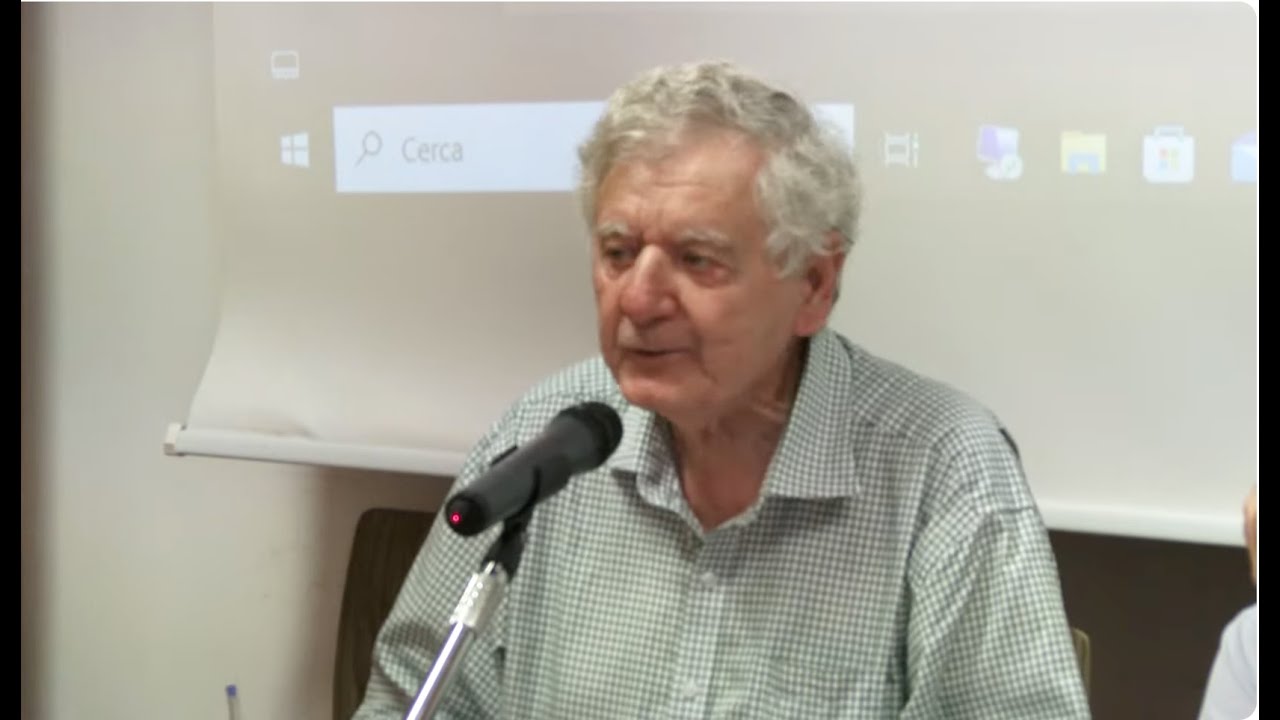 Filippo Coarelli interviene alla conferenza stampa di Italia Nostra 