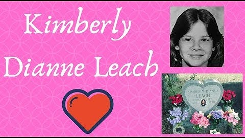 Kimberly Dianne Leach Grave  Last Victim of Ted Bundy