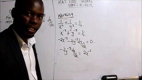 MAT 1100 ,,TUTORIAL SHEET 5 2019  QUESTION 4c