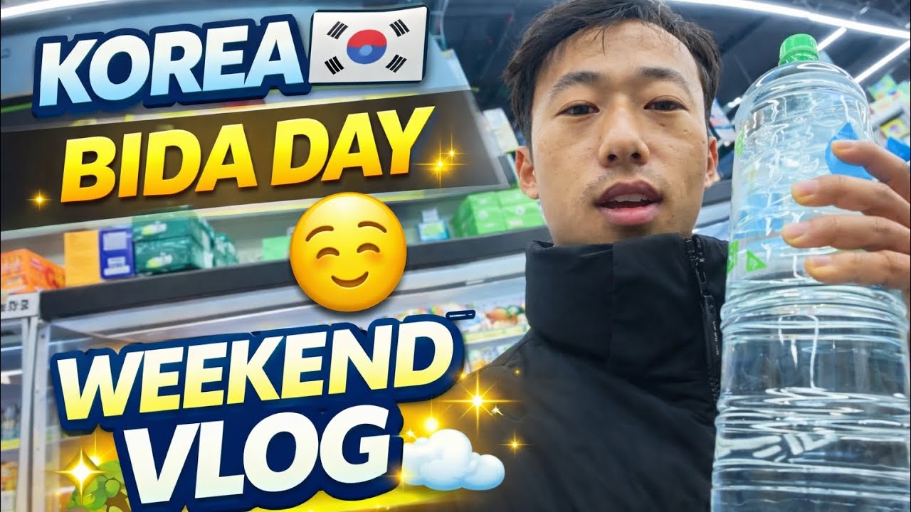 🇰🇷 Korea ma bida kasari bitauxu 😌 || Weekend vlog