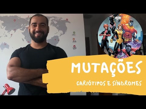 Mutações Cromossômicas #cariótipo #síndromes #mutação #ENEM