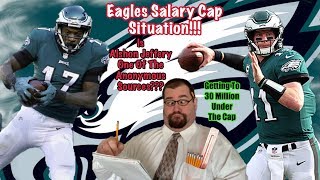 Eagles Can Fix The Salary Cap Quick And Reload...Here's How!! Alshon Jeffery Is Silent!!! SO WHAT!!!