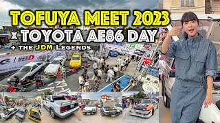 Tofuya Meet 2023 X Toyota Corolla Ae86 Day X Initial D At Bangkoks New Japanese Car Parking Zone