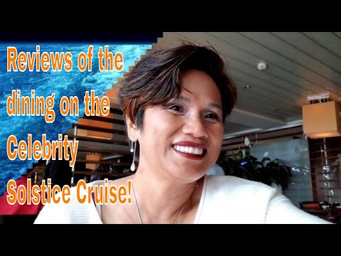 Video: Celebrity Solstice Cruise: Makan dan Masakan