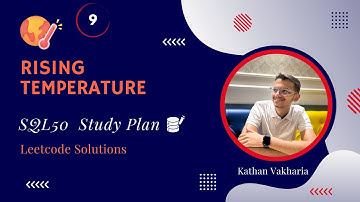 Rising Temperature | SQL50 Leetcode Study Plan | Q-9