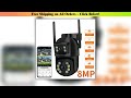 8MP 4K PTZ Wifi Camera with Dual Lens Dual Screens AI Human Detection Wireless Outdoor CCTV Securit