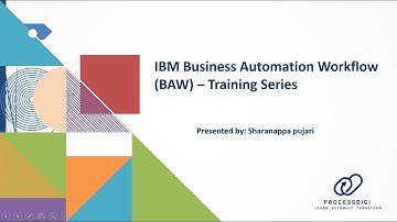 Session 10 | How to Create a New Process in IBM BAW / IBM BPM | Step-by-Step Tutorial |BPD