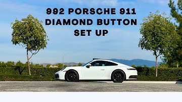 How to set up the diamond keys in a 992 Porsche 911
