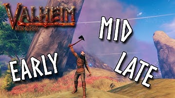 The BEST Base Locations for Early Mid and Late game in Valheim | Valheim Tips