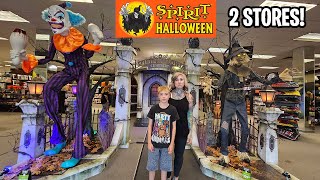 2023 First Walkthrough at Spirit Halloween  2 Different Stores!