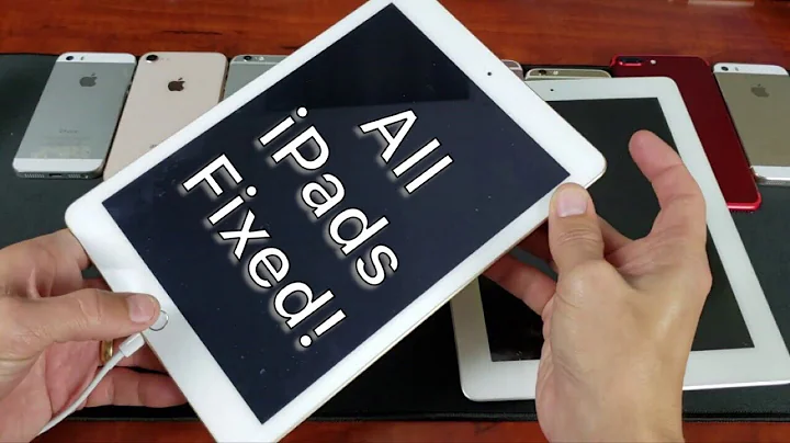 ALL iPads Fixed: Not Rebooting, Black Screen, Won't Turn On (2 Ways)