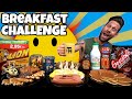 BREAKFAST CHALLENGE (Colazione dei Campioni) - Cheat day - MAN VS FOOD