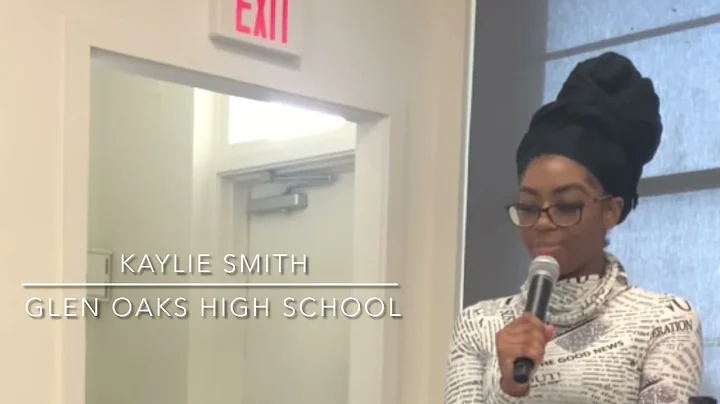 Intern Kaylie Smith, Glen Oaks High School