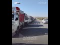 حركة كثيفة للمركبات عبر حاجز المتونة بالسويداء باتجاه دمشق 