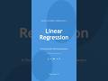 Want to understand Machine Learning properly? Start with Linear Regression.