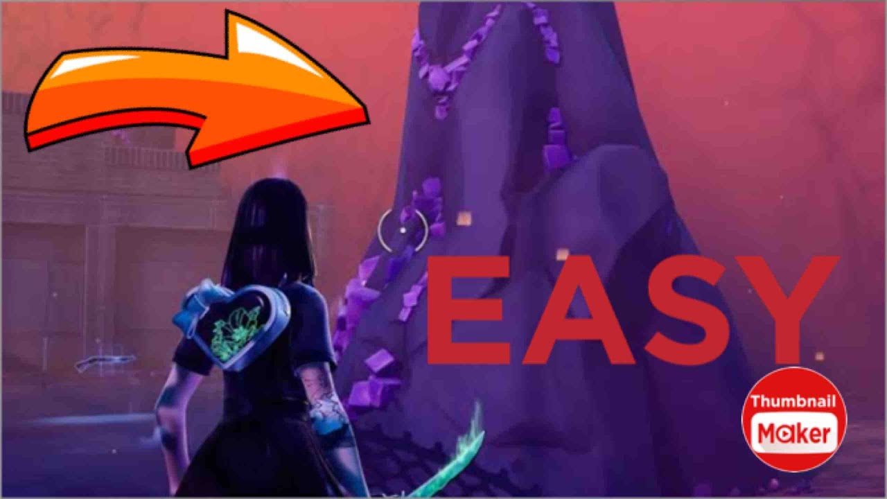Destroy Sideways Rocks 1/5 Raven Quests - Fortnite Season 8