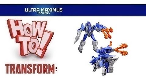 💥 How to Transform Galvatron | Transformers Cyberworld