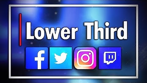 Vegas Pro 15: How To Create & Animate Lower Thirds - Tutorial #315