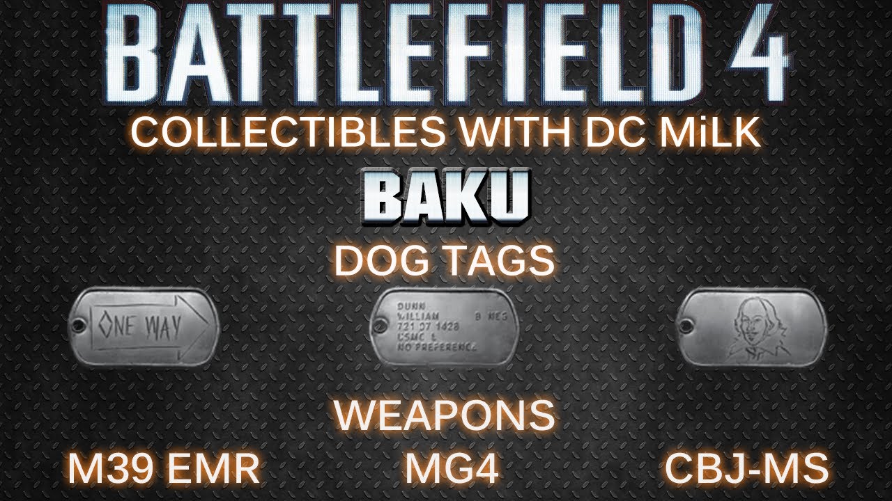 gaming logo Battlefield 4 Collectibles - Baku