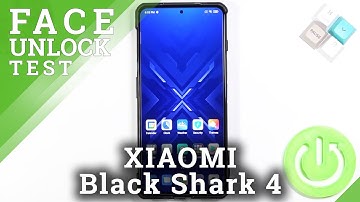 XIAOMI Black Shark 4 Face Unlock Test