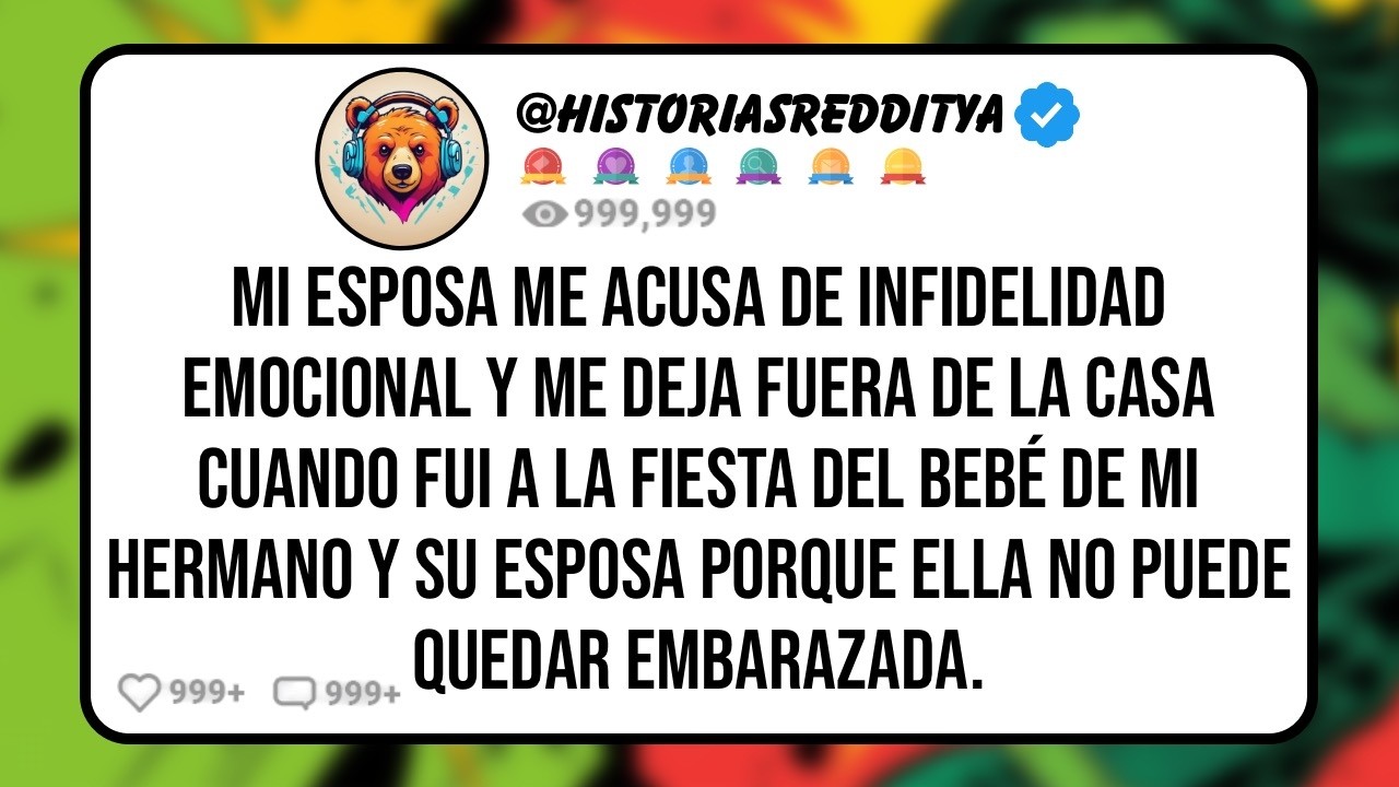Mi ESPOSA me Dejó Fuera de la Casa Mientras Estaba en la Fiesta del Bebé de mi HERMANO Porque Ella