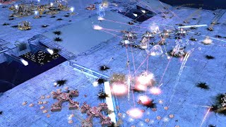 Cybran vs UEF - AI vs AI - Supreme Commander 2