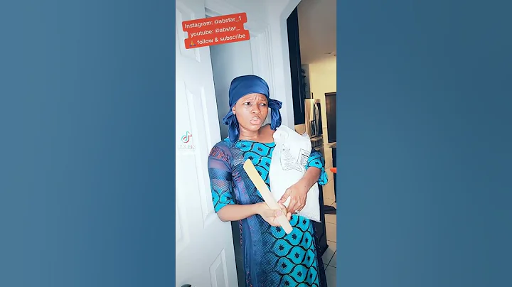 dis shadii caught her mama trying to make pounded yam at 1am #funnyskits #funnyvideo #memes