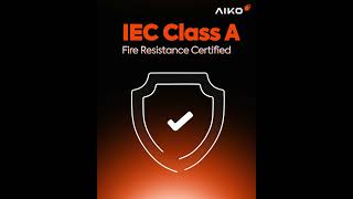 Fire Safety @AikoEnergy