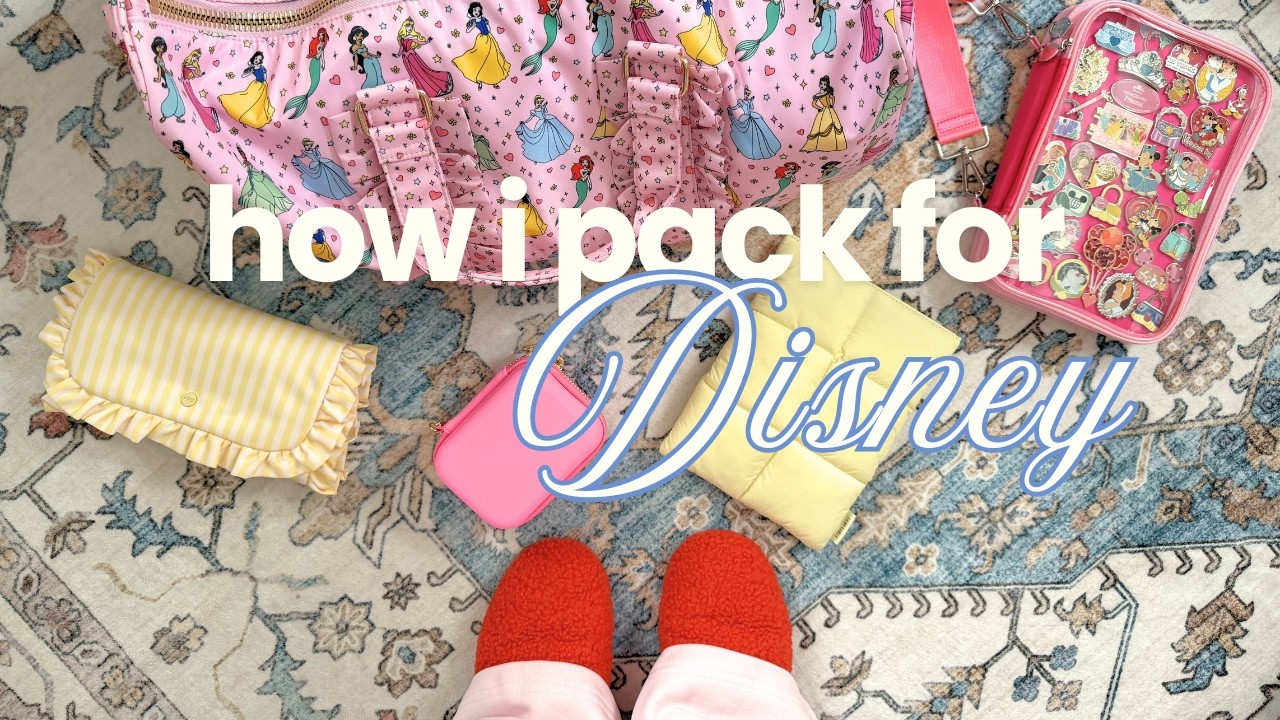 How I Pack For Trips: Organization and ADHD