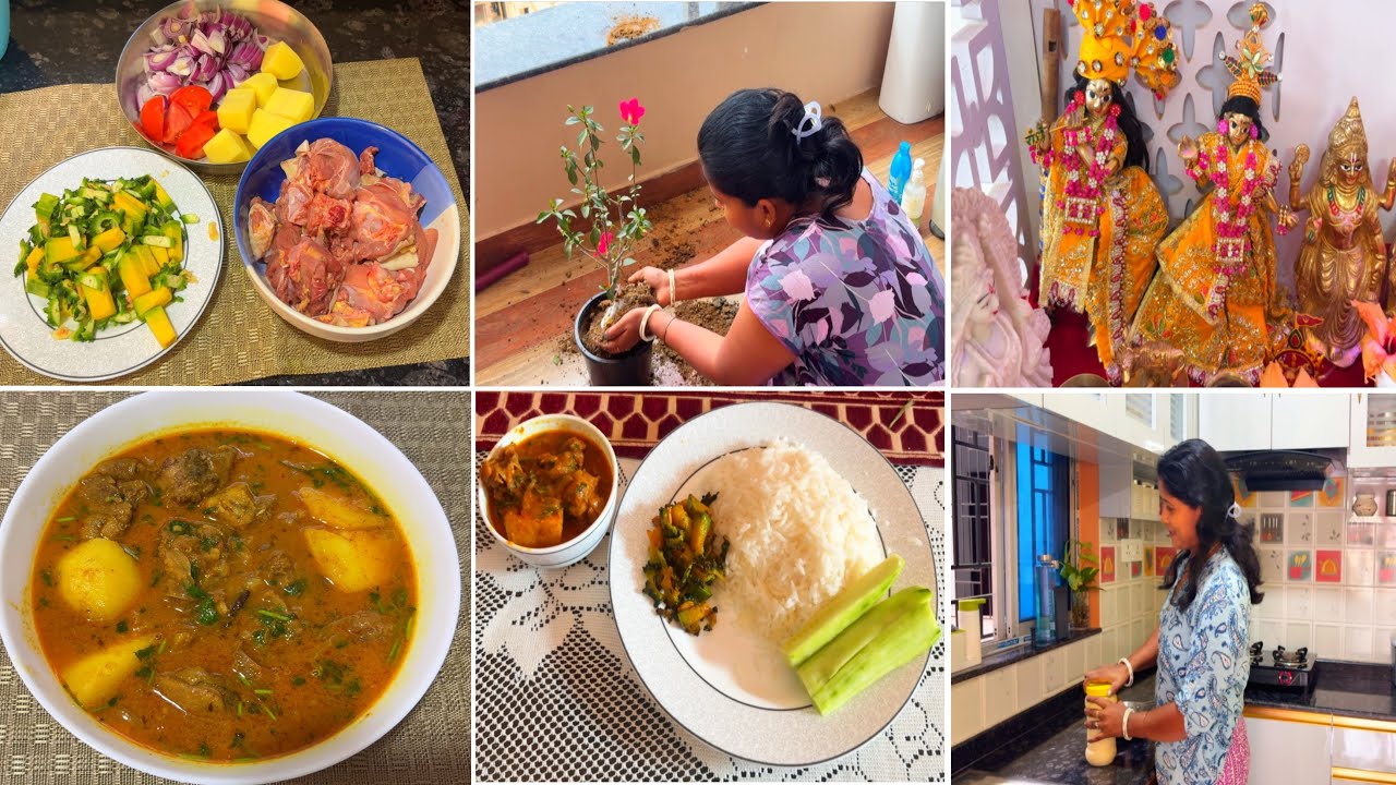 🌄সকালে ঘুম থেকে উঠে  বেলকনির অবস্তা দেখে মাথা খারাপ হয়ে গেল🤔দুপুরে রান্না করলাম দেশি চিকেন||