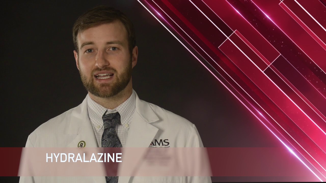 Hydralazine Medication Information (dosing, side effects, patient ...