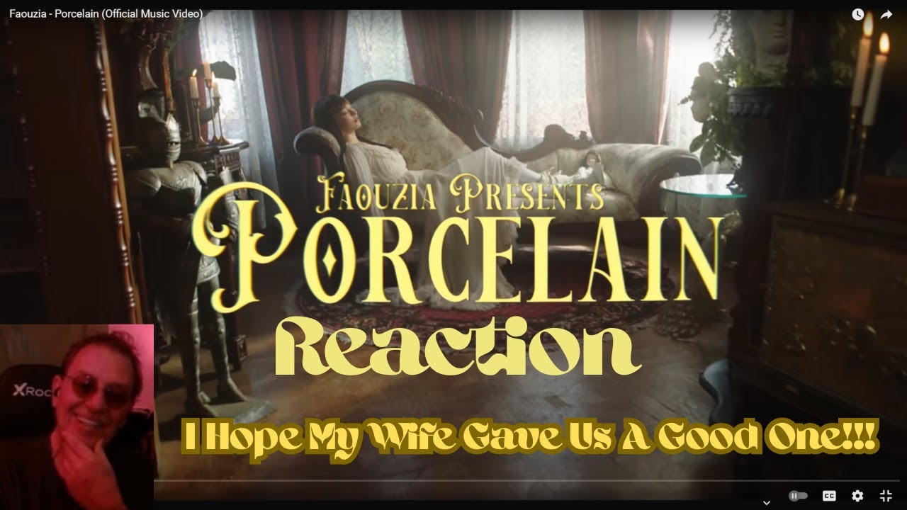 Faouzia Porcelain Official Music Video Reaction