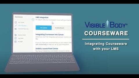 Visible Body Courseware | LMS Integration