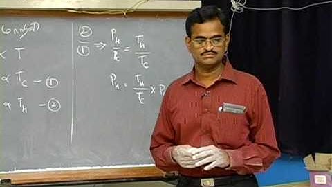 Subbiah Pandian   Mechanical Universe Part 45 Temperature and Gas Laws 9 in Tamil