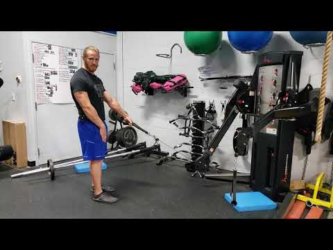 Cable Rope Front Romainian Deadlift