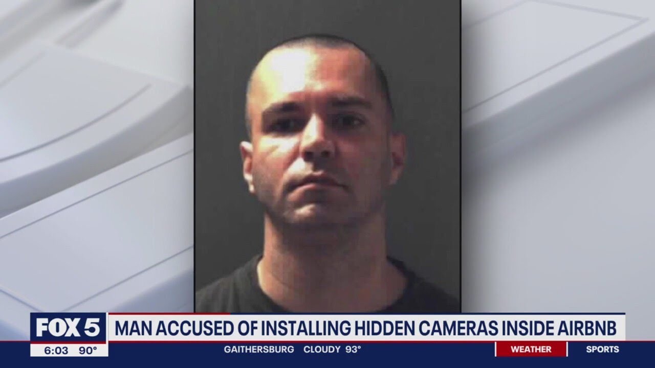 Man accused of installing hidden cameras inside Silver Spring Airbnb