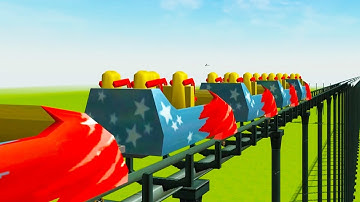 This Roller Coaster is Longer than Planet Earth - RollerCoaster Tycoon 3