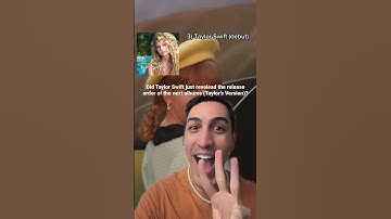 Taylor Swift just told us the re-recordings order in Karma? 1989 might be next! #taylorswift #karma