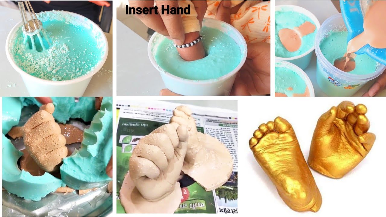 How to hand casting with Alginate Life Casting Powder - Malaysia