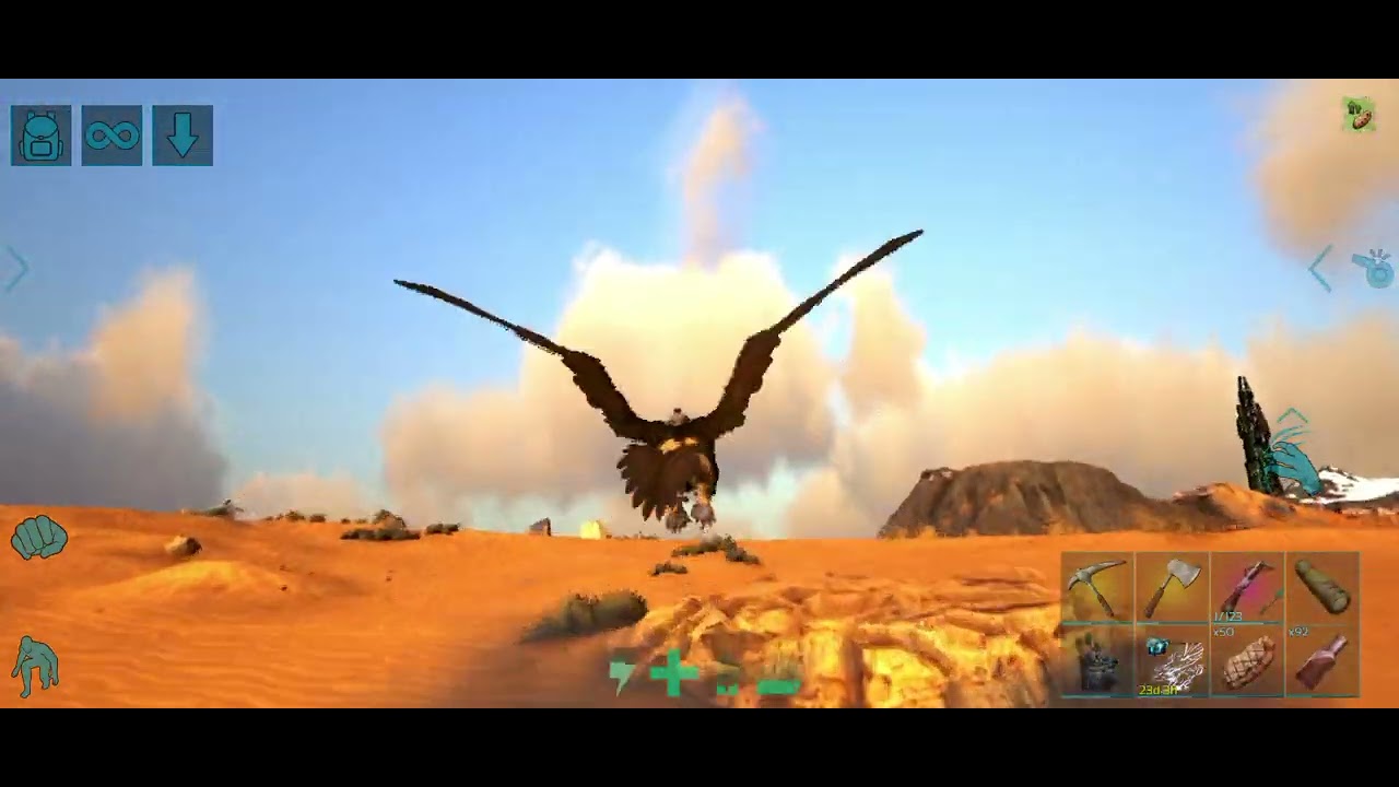 How to  charcha taming ARK ultimate mobile regnarok map simpal trick part 1