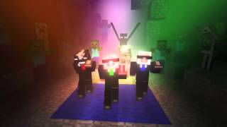 Minecraft приколы и угары   2 серия   Вечеринка Мобов