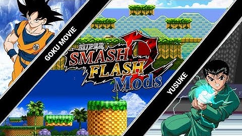 SSF2 Mods: Goku Movie New Patch and Yusuke (by Read the description) Showcase