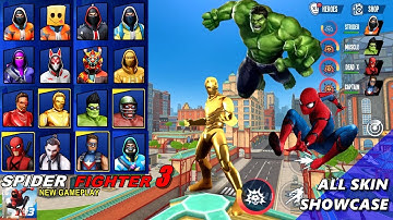 Hulk, Deadpool, Spiderman, Ironman, Marvel, Avengers Vs Criminal Part 15 || Spider Fighter 3