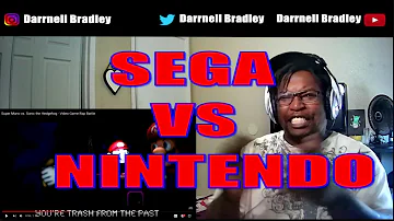 Super Mario vs. Sonic the Hedgehog - Video Game Rap Battle / DB Reaction