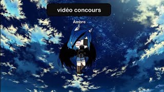 Comment faire mon OC vidéo concours