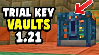 THE VAULT MINECRAFT 1.21 NEXT FEATURES REVEALED [TRIAL KEY USE]