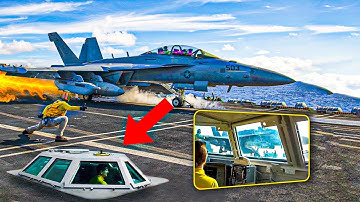 The SMALLEST Room On An Aircraft Carrier - THE BUBBLE